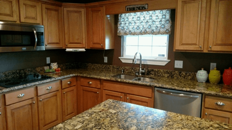 Portofino Gold Granite Kitchen Project Details And Pictures