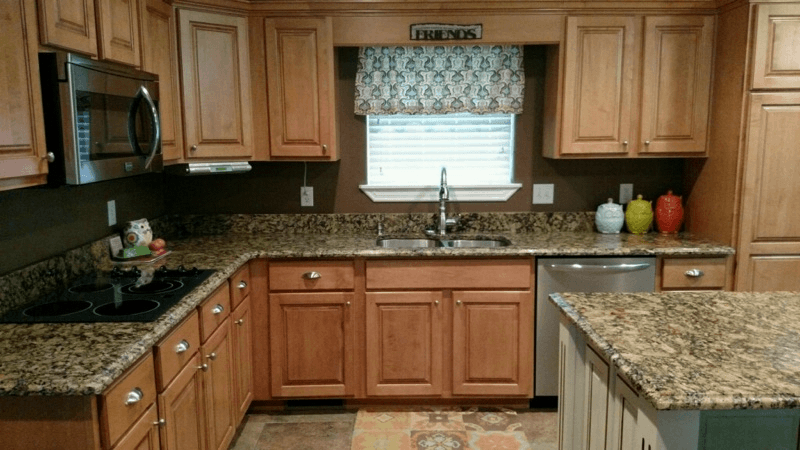 Portofino Gold Granite Kitchen Project Details And Pictures